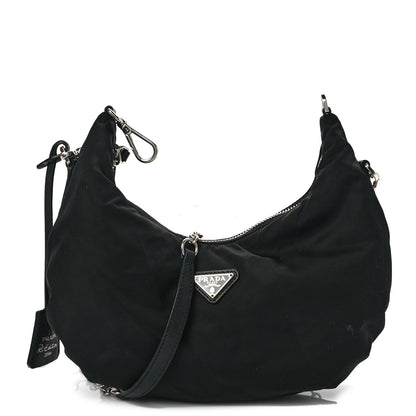Prada Tessuto Nylon Saffiano Re-Edition 2006 Shoulder Bag Black 1 of 8