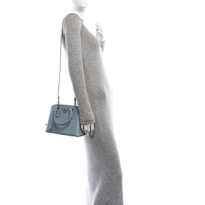 Prada Saffiano Lux Small Promenade Tote Lago 2 of 9
