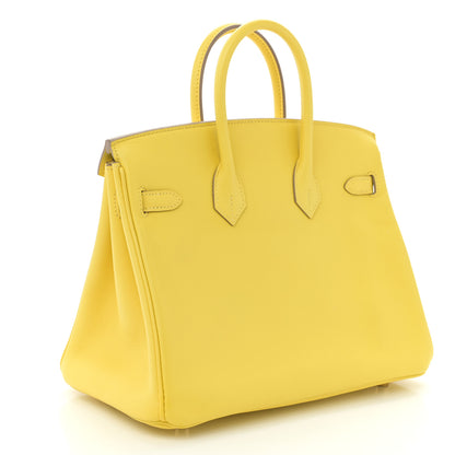 Hermes Swift Birkin 25 Lime 3 of 13