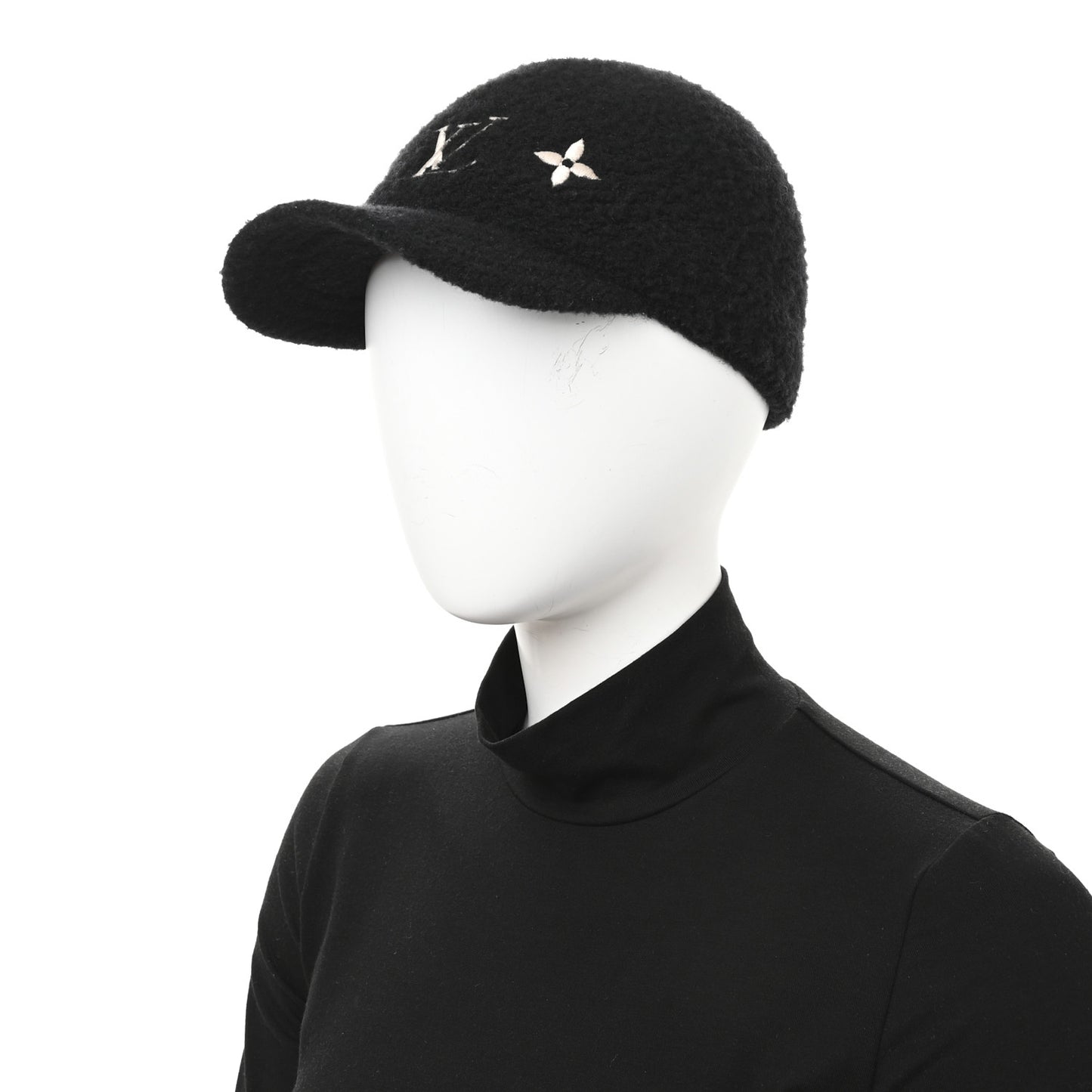 Wool Woolgram Cap L Black