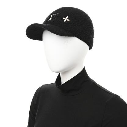 Louis Vuitton Wool Woolgram Cap L Black 2 of 10