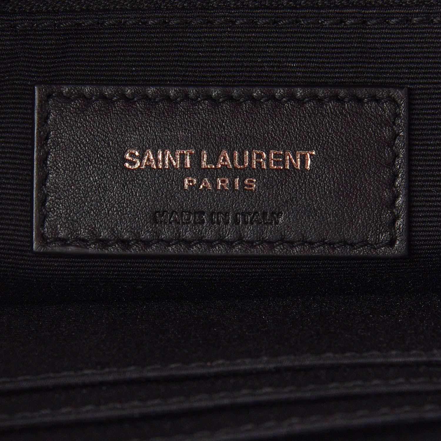 Saint Laurent Lambskin Patchwork Monogram Medium Jamie Red 6 of 11