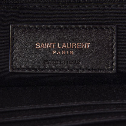 Saint Laurent Lambskin Patchwork Monogram Medium Jamie Red 6 of 11