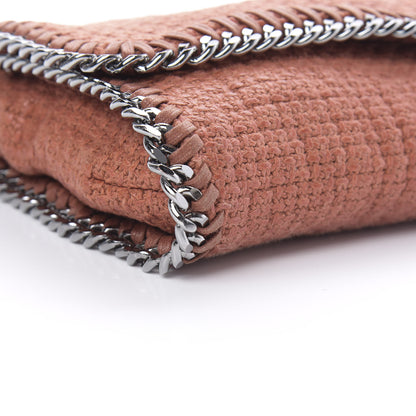 Stella McCartney Woven Boucle Falabella Clutch Orange 8 of 9