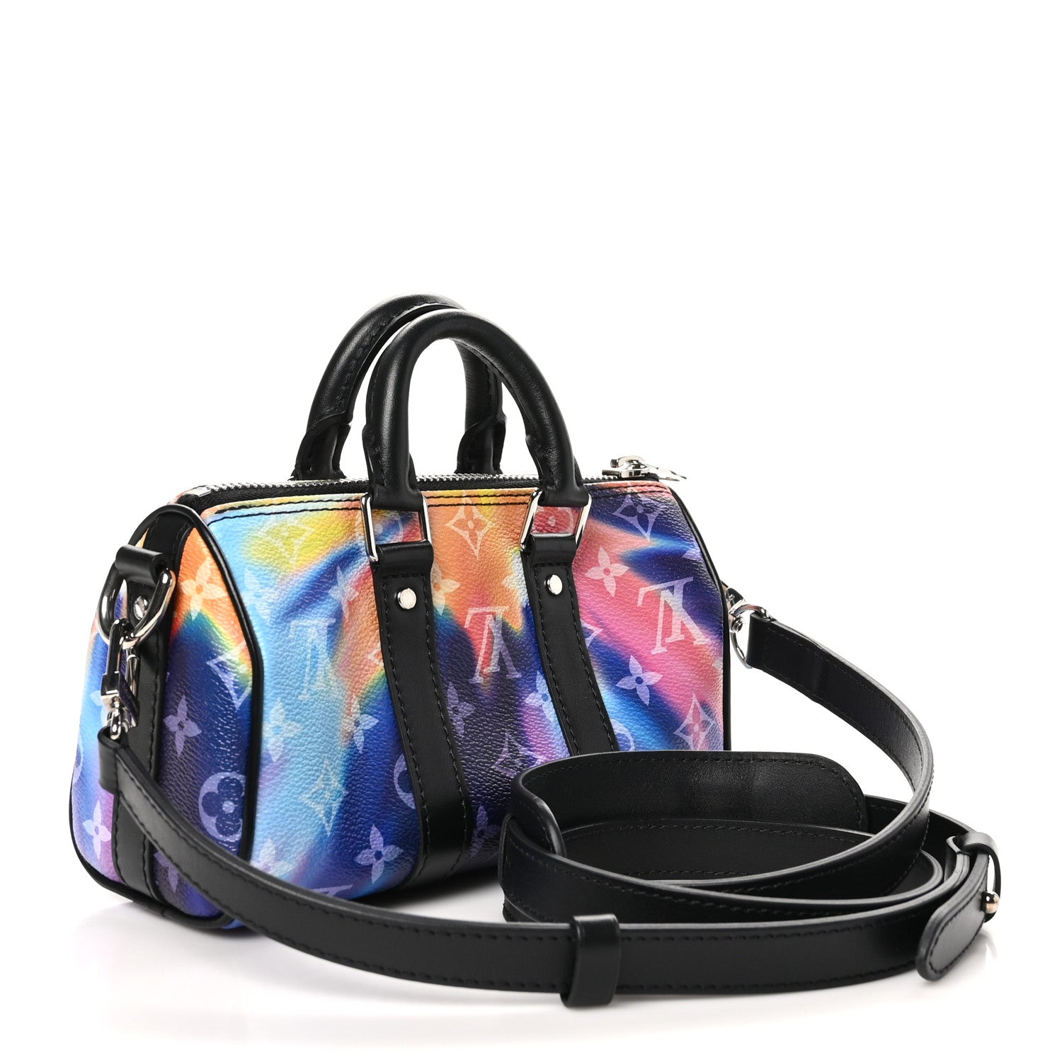 Louis Vuitton Monogram Sunset Keepall XS Multicolor 3 of 10