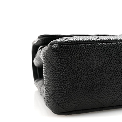 Chanel Caviar Quilted Medium Double Flap Black 9 of 11