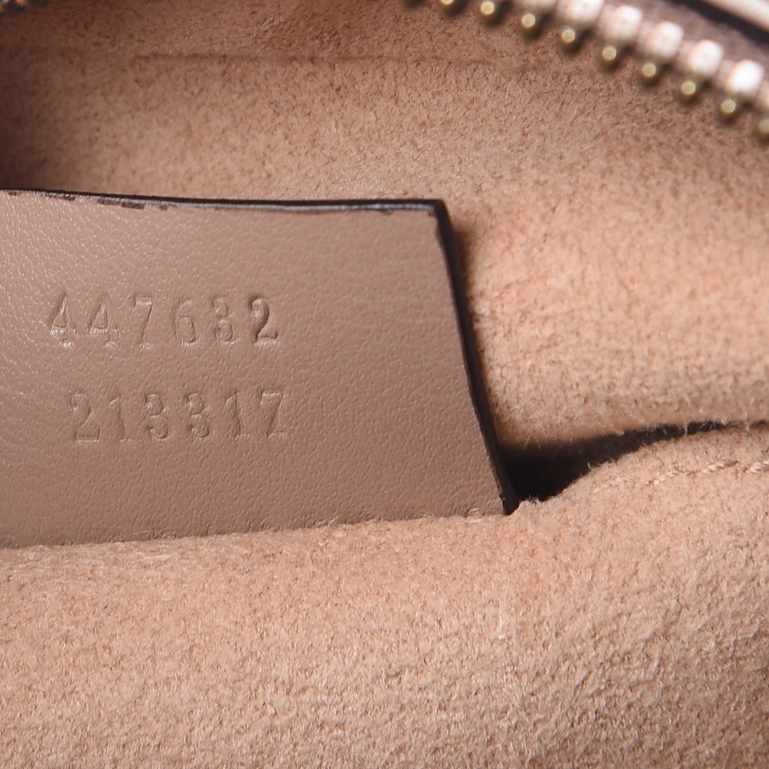 Gucci Calfskin Matelasse Small GG Marmont Chain Shoulder Bag Taupe 7 of 9