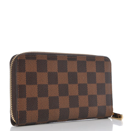 Louis Vuitton Damier Ebene Zippy Compact Wallet 3 of 8