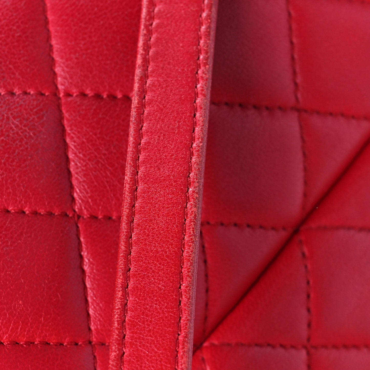 Lambskin Quilted Large Urban Spirit Backpack Red
