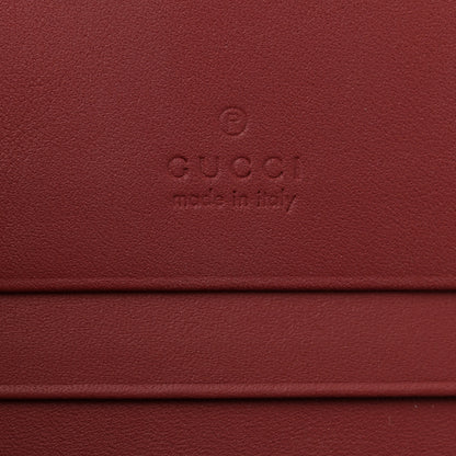 Gucci GG Supreme Monogram Blooms Card Case Beige Multicolor Dry Rose 6 of 8