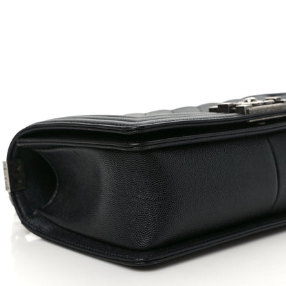 Chanel Caviar Quilted Medium Boy Flap Black 8 of 10