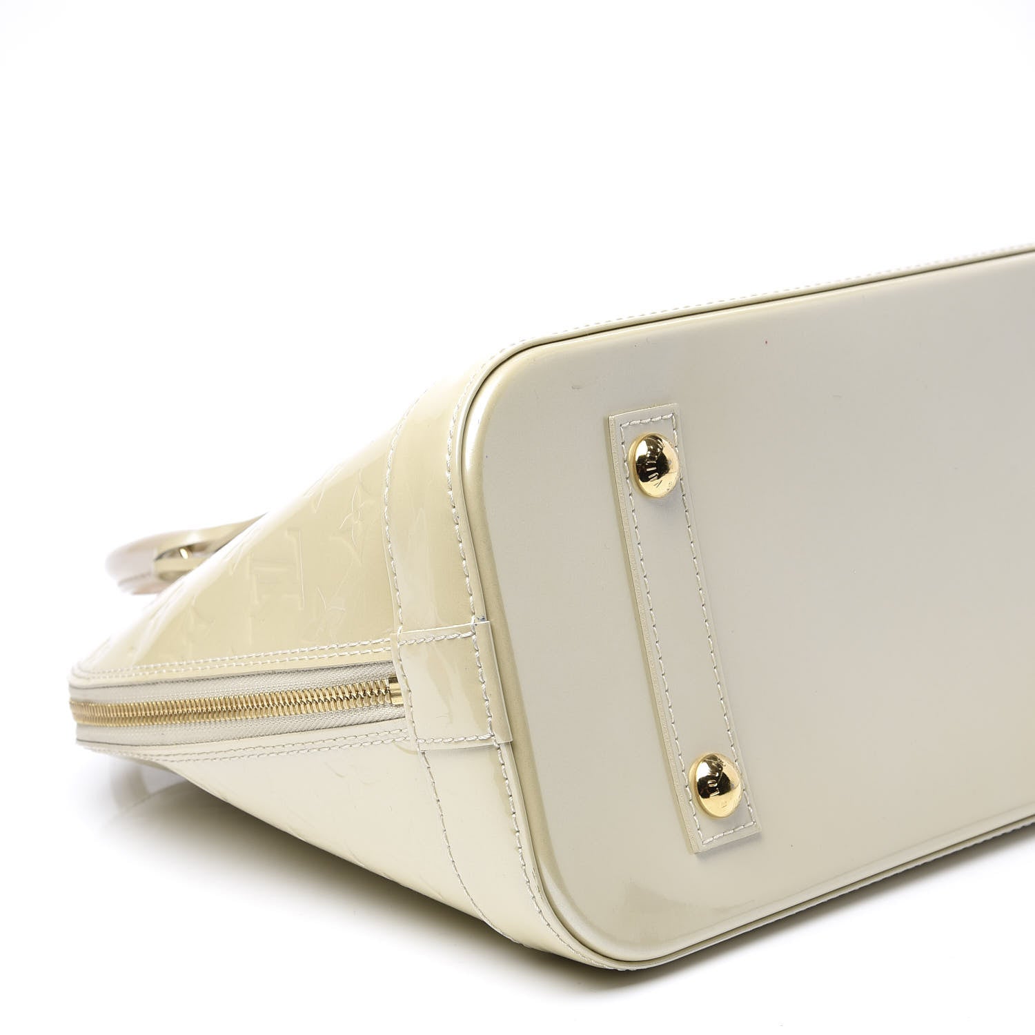 Louis Vuitton Vernis Alma PM Blanc Corail 7 of 10
