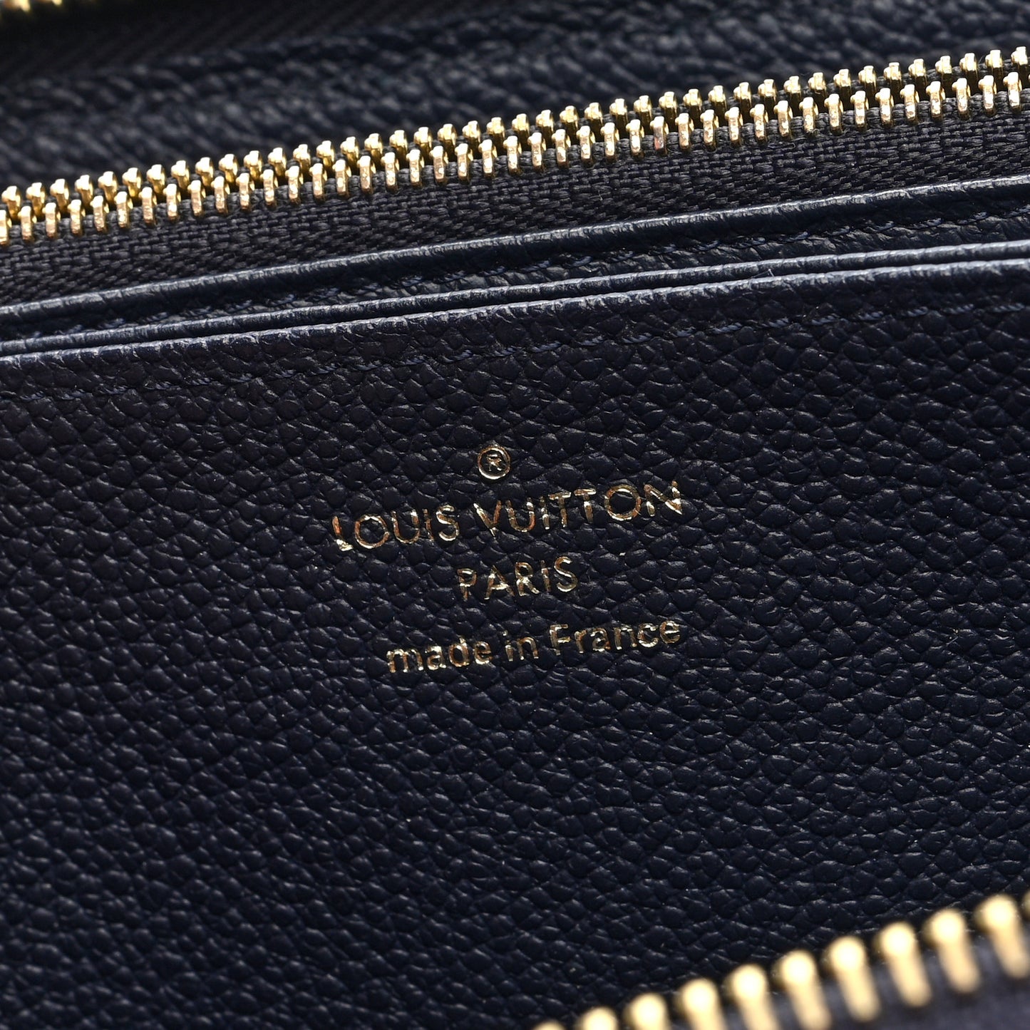 Empreinte Zippy Wallet Marine Rouge