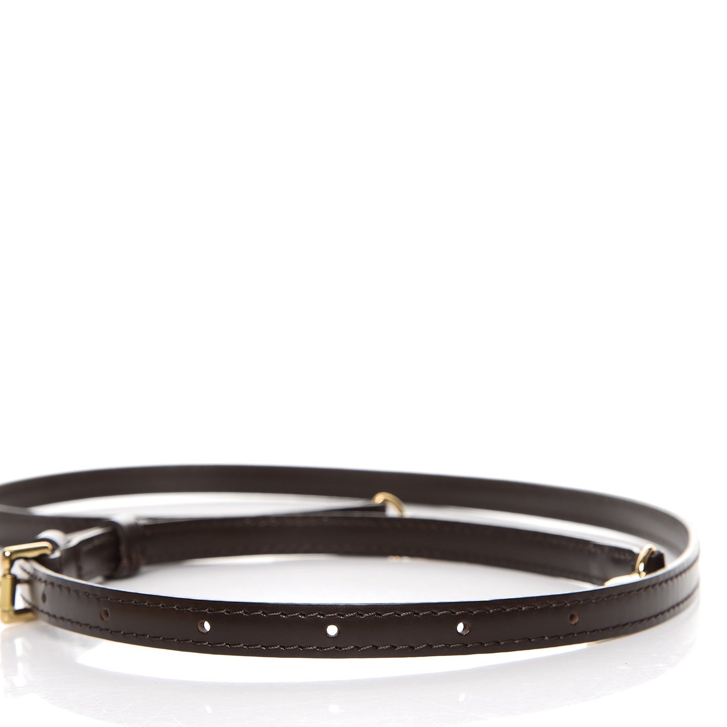 Calfskin 16mm Adjustable Shoulder Strap Brown