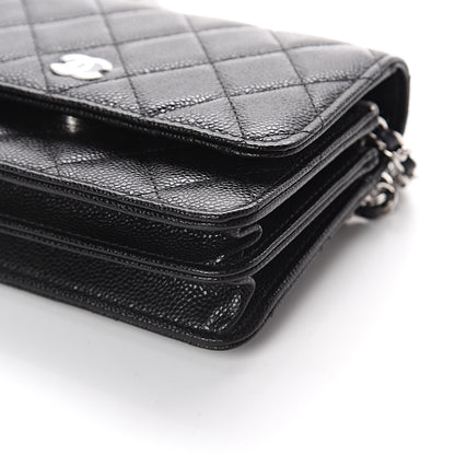 Chanel Caviar Quilted Clutch With Chain Black 8 of 8