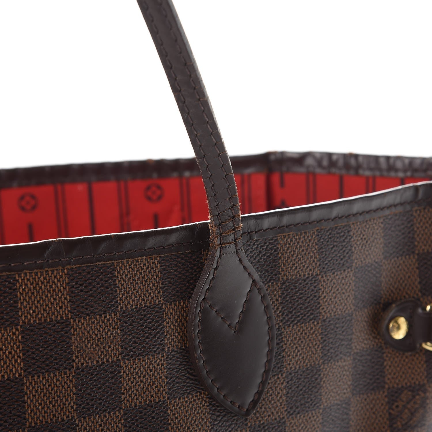Louis Vuitton Damier Ebene Neverfull MM 15 of 17