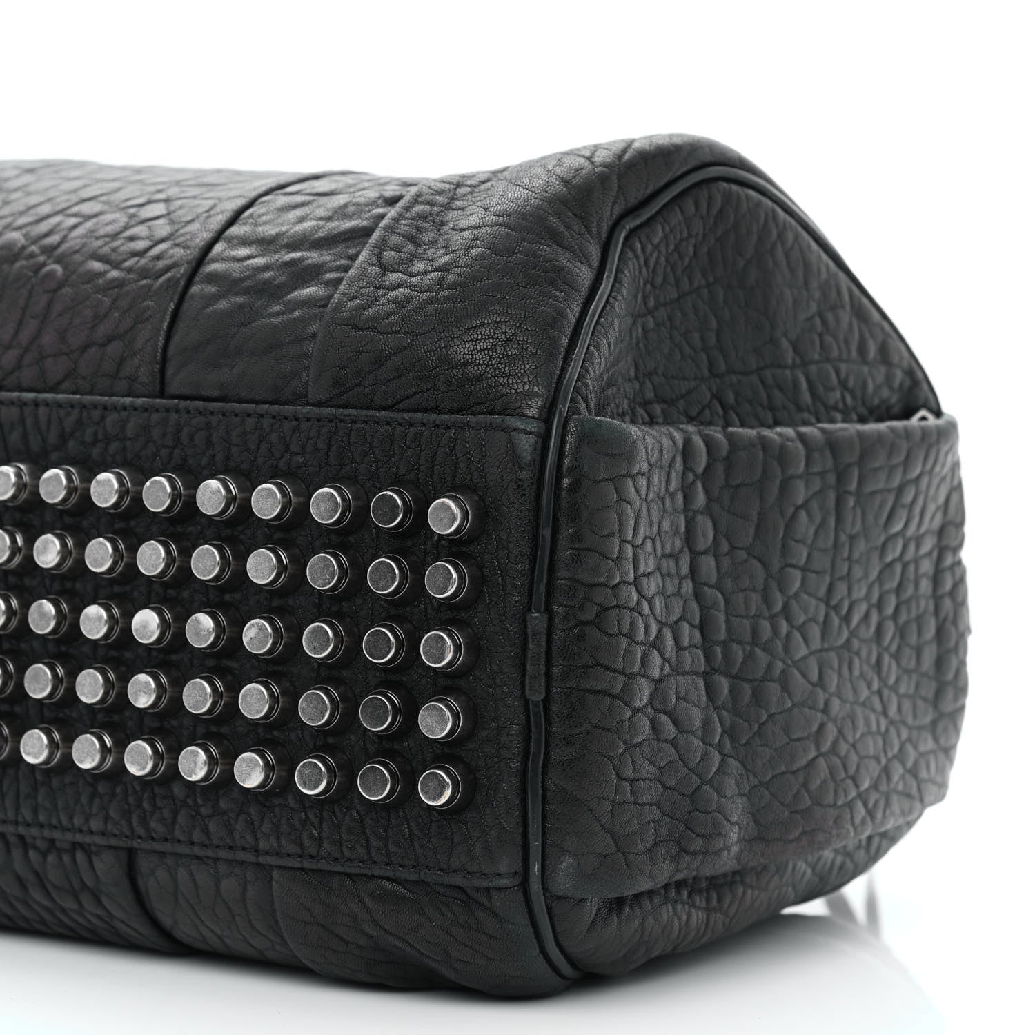 Alexander Wang Pebbled Lambskin Rocco Black Nickel Hardware 9 of 10
