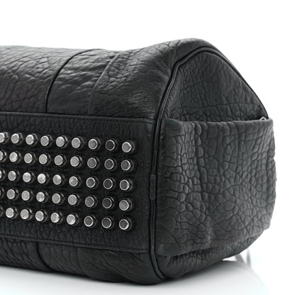 Alexander Wang Pebbled Lambskin Rocco Black Nickel Hardware 9 of 10