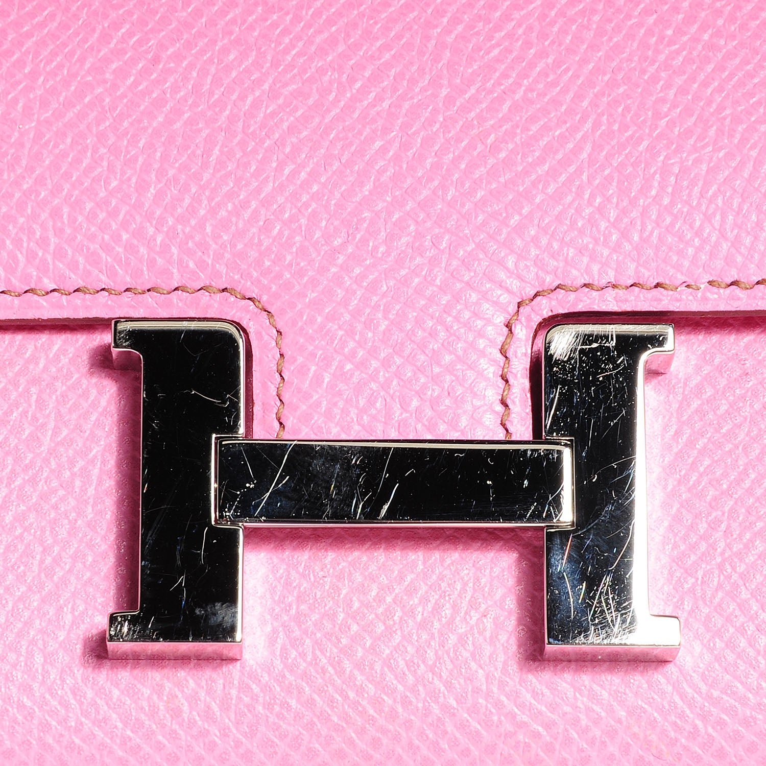 Hermes Epsom 14cm Micro Constance 5P Pink 10 of 10