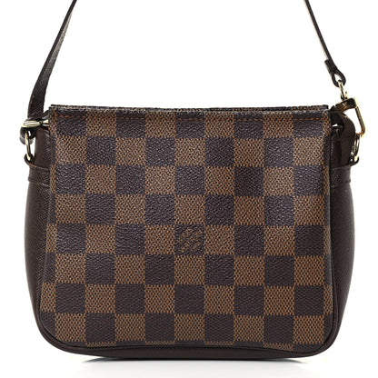 Louis Vuitton Damier Ebene Trousse Make Up Bag Pochette 7 of 9