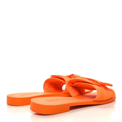 Christian Dior Technical Stretch Fabric Camouflage Dio(r)evolution Slide Sandals 39 Orange Fluo 4 of 10