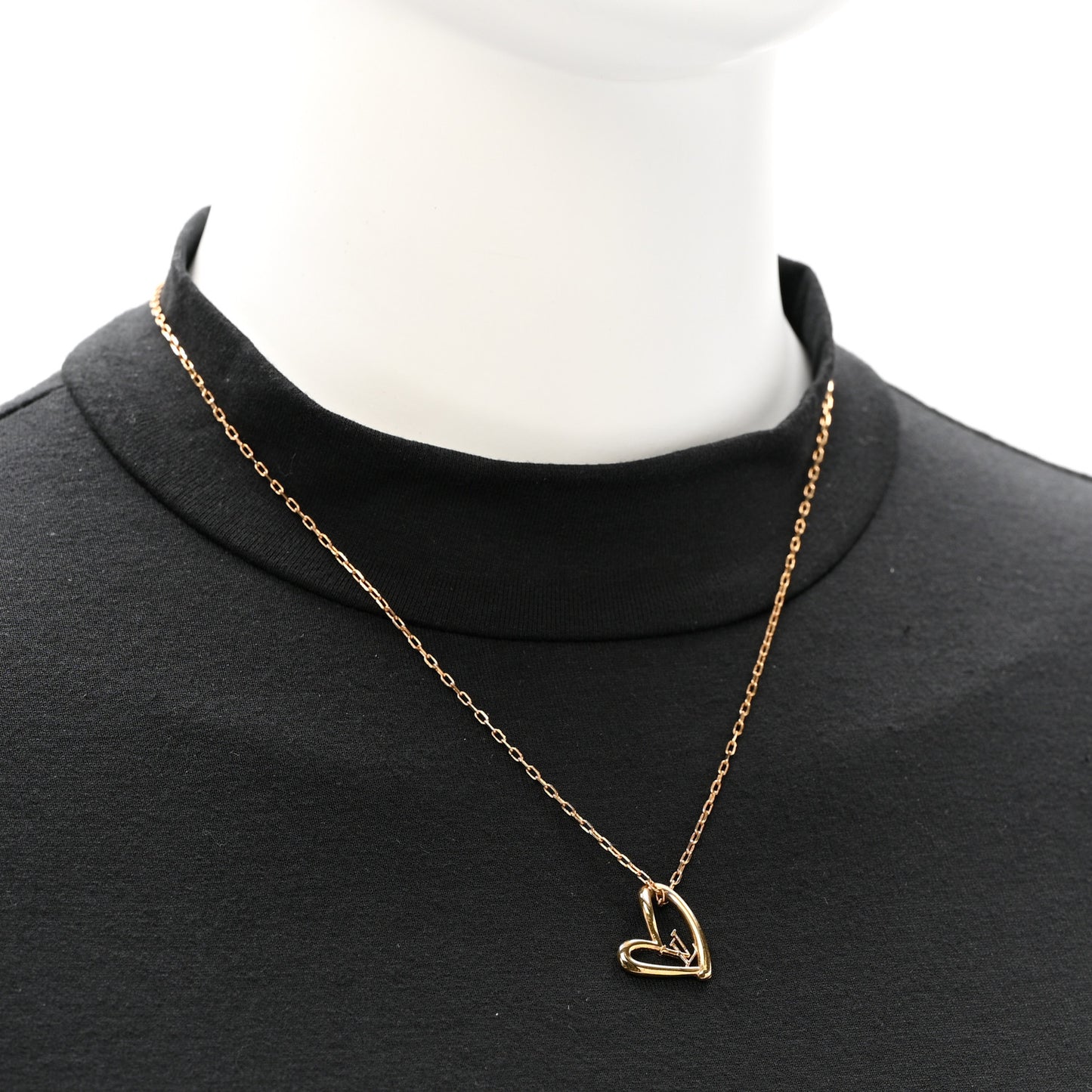 Metal Fall In Love Necklace