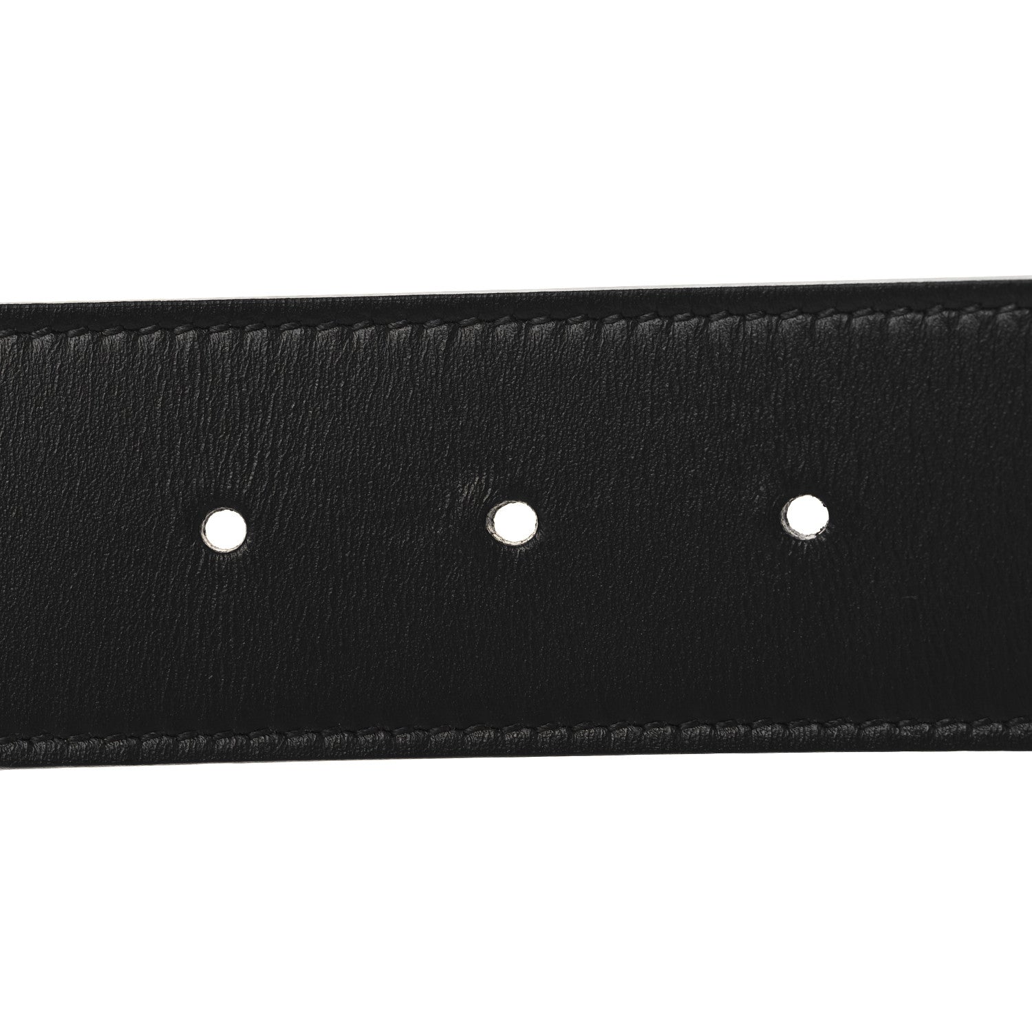 Gucci Calfskin Crystal Double G 40mm Belt 90 36 Black 3 of 5