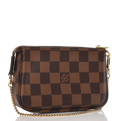 Louis Vuitton Damier Ebene Mini Pochette Accessories 3 of 7