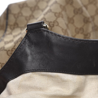 Gucci Monogram Large Sukey Tote Dark Brown 12 of 20