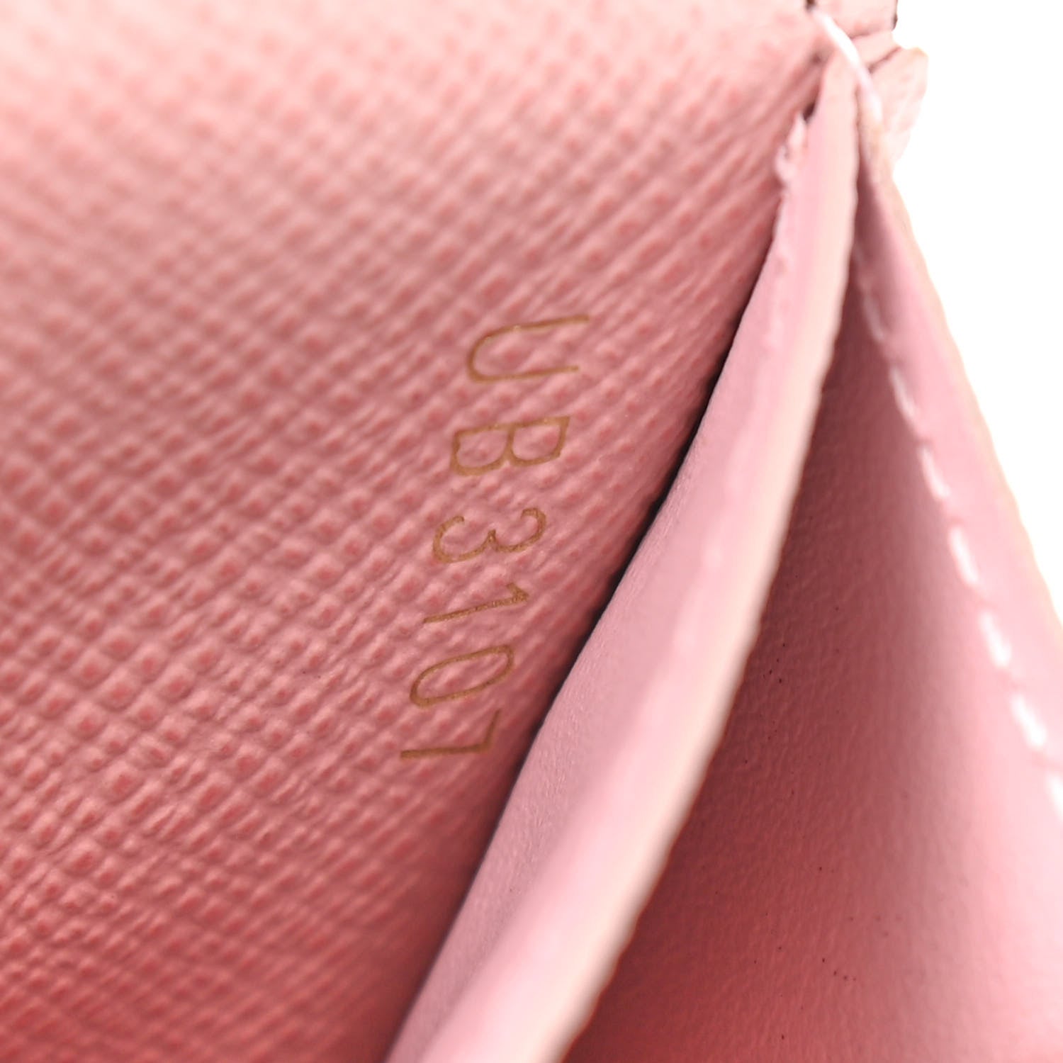 Louis Vuitton Damier Ebene Rosalie Coin Purse Rose Ballerine 7 of 7