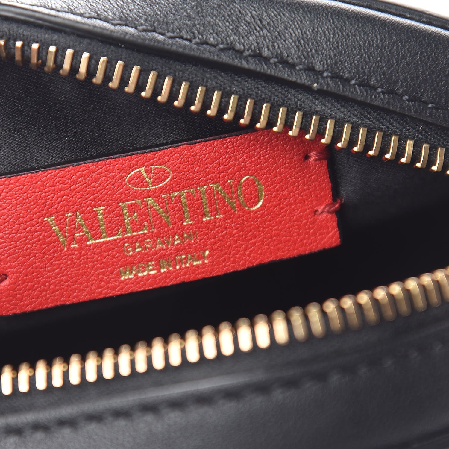Valentino Garavani Calfskin VLogo Round Crossbody Bag Black 6 of 10