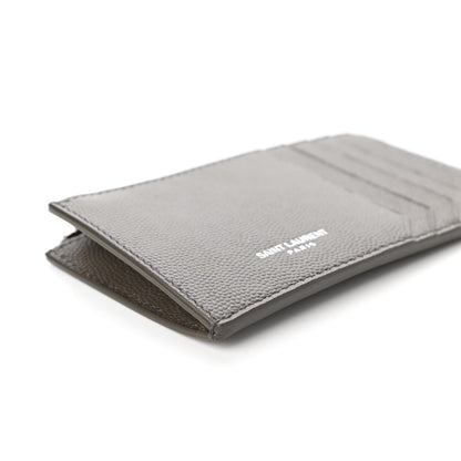 Saint Laurent Graine De Poudre 5 Fragments Zip Pouch Card Holder Olive 6 of 11