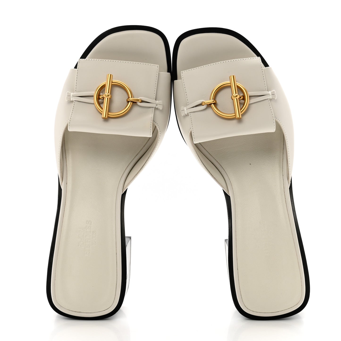 Calfskin Ilot 50 Sandals 38 White