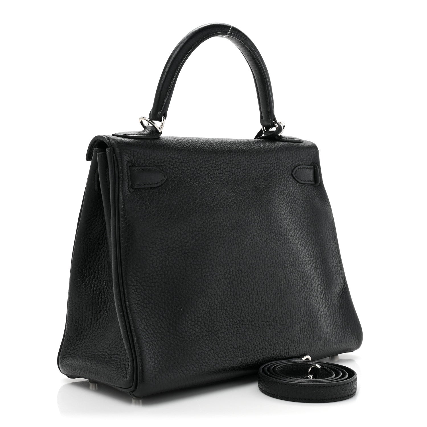 Hermes Taurillon Clemence Kelly Retourne 28 Black 3 of 17