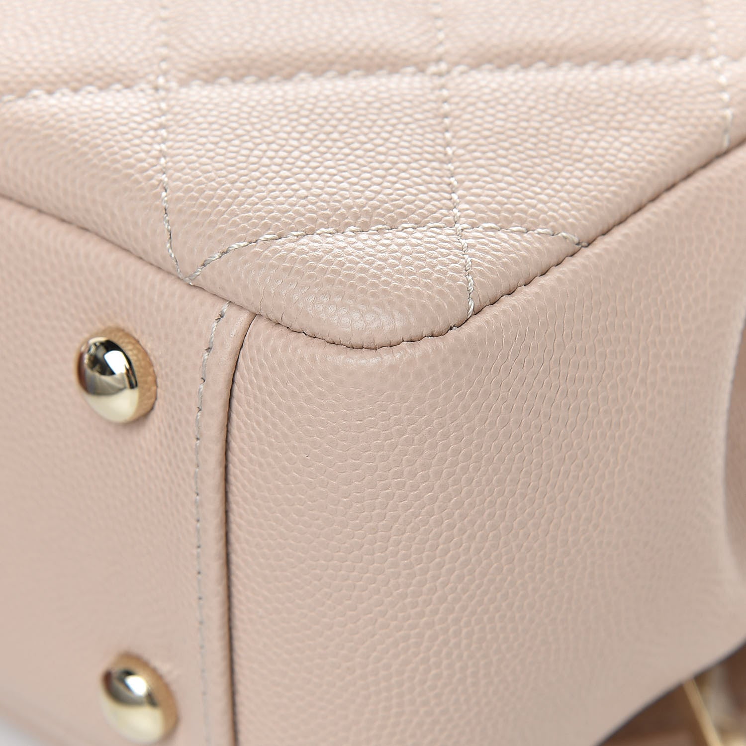 Chanel Caviar Quilted Medium Business Affinity Flap Light Beige 11 of 14
