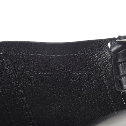 Proenza Schouler Smooth Calfskin Medium Hex Bucket Bag Black White 13 of 16