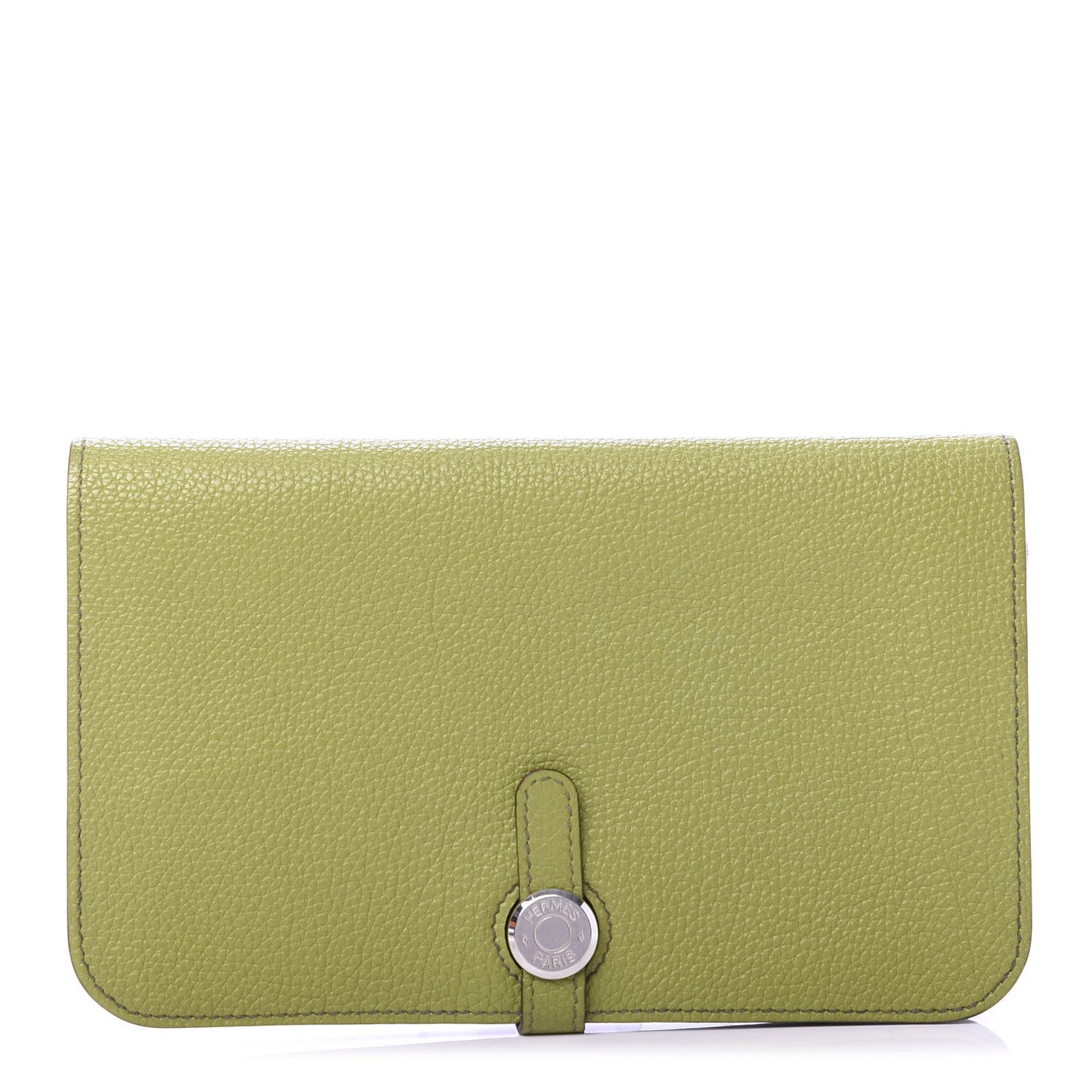 Togo Dogon Duo Wallet Vert Anis