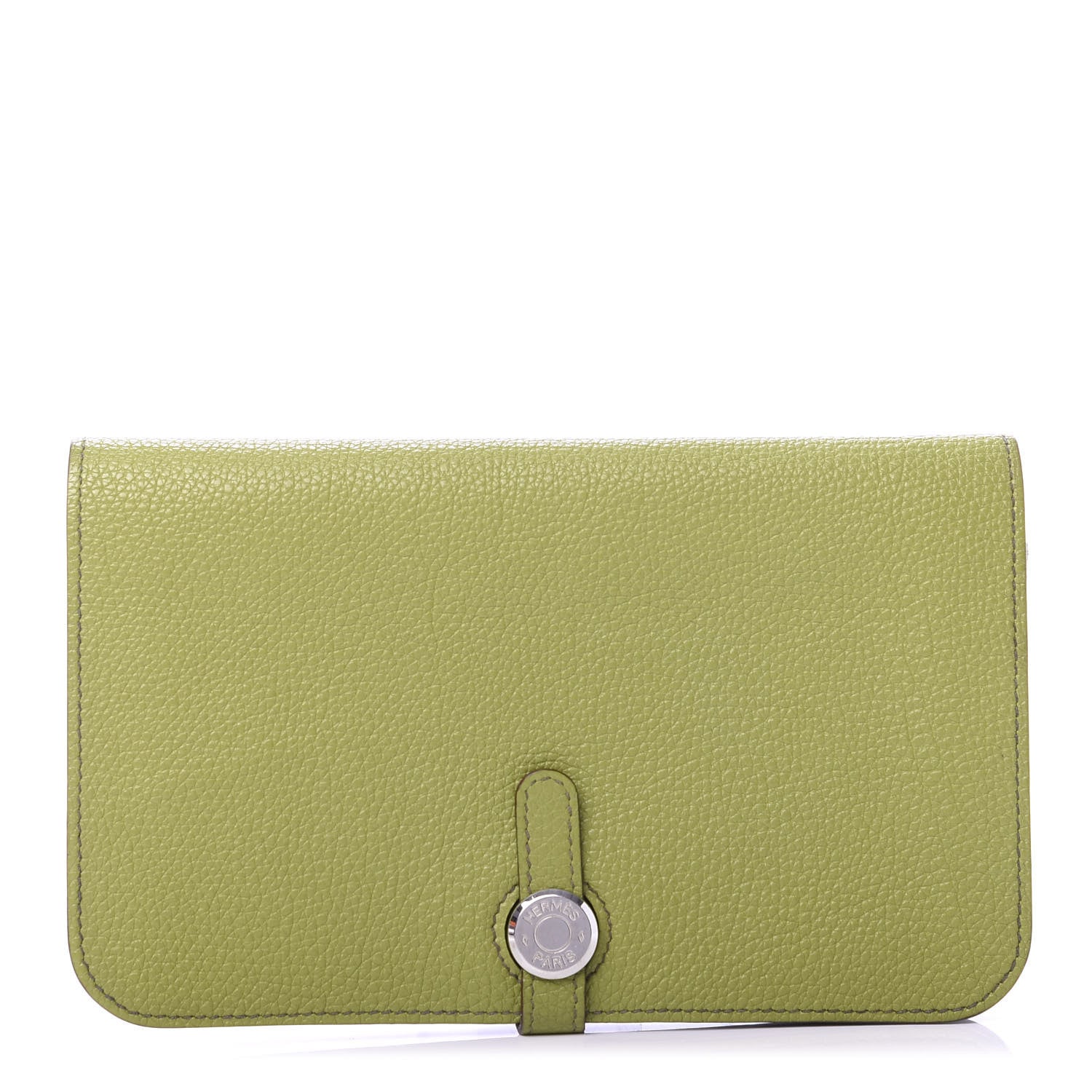Hermes Togo Dogon Duo Wallet Vert Anis 1 of 12
