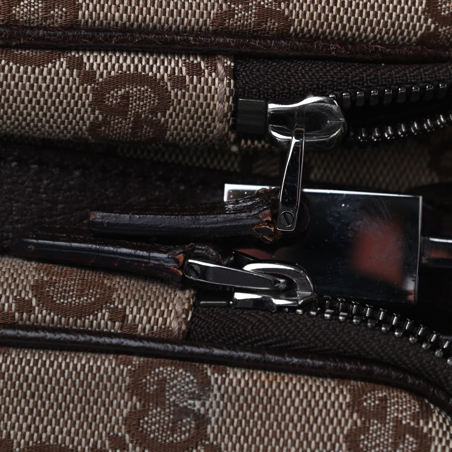 Monogram Backpack Dark Brown