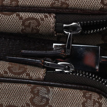 Gucci Monogram Backpack Dark Brown 8 of 9