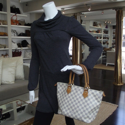 Louis Vuitton Damier Azur Saleya PM 2 of 9