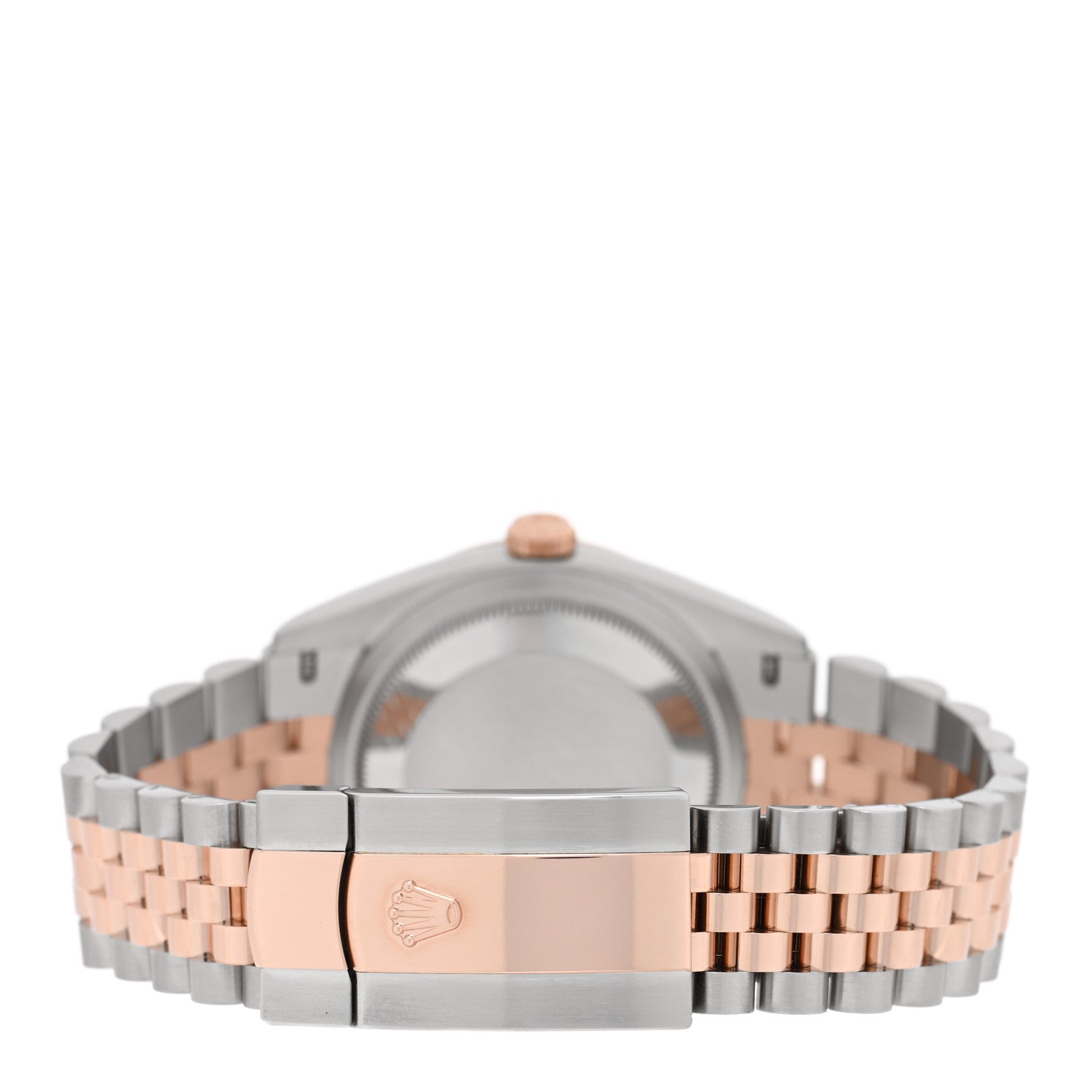 Rolex Stainless Steel 18K Everose Gold 36mm Oyster Perpetual Wimbledon Datejust Watch Slate 126231 Slate 3 of 5