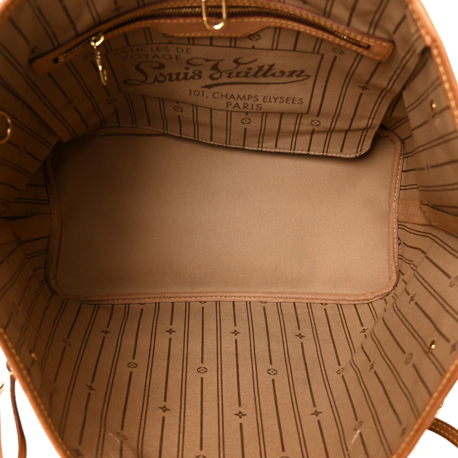 Louis Vuitton Monogram Neverfull MM 4 of 11