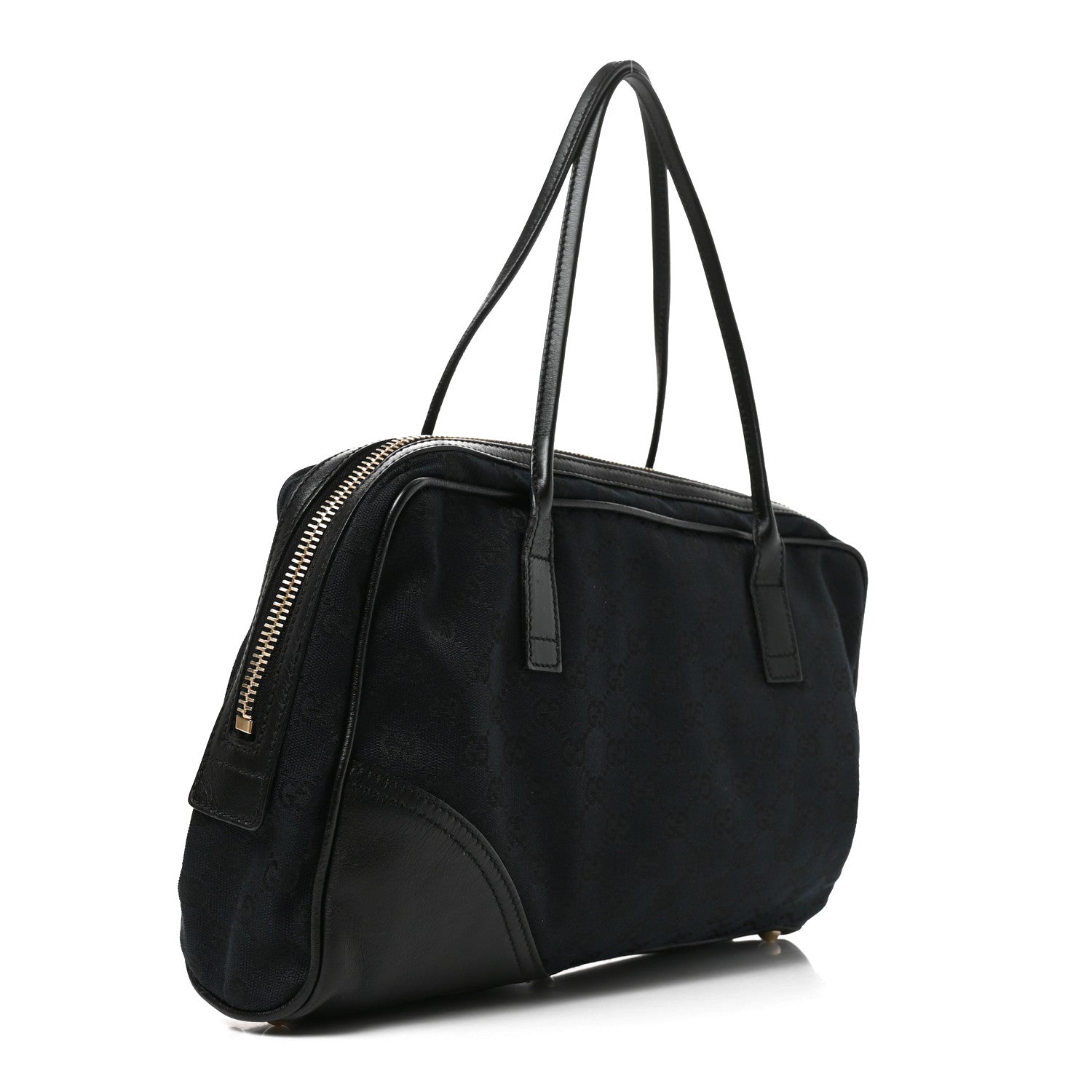Gucci Monogram Medium New Britt Boston Black 3 of 10