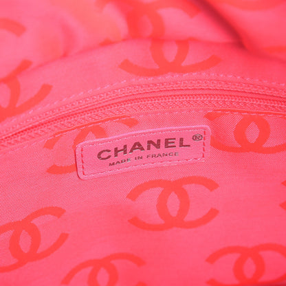 Chanel Calfskin Quilted Large Cambon Tote Black White 6 of 13