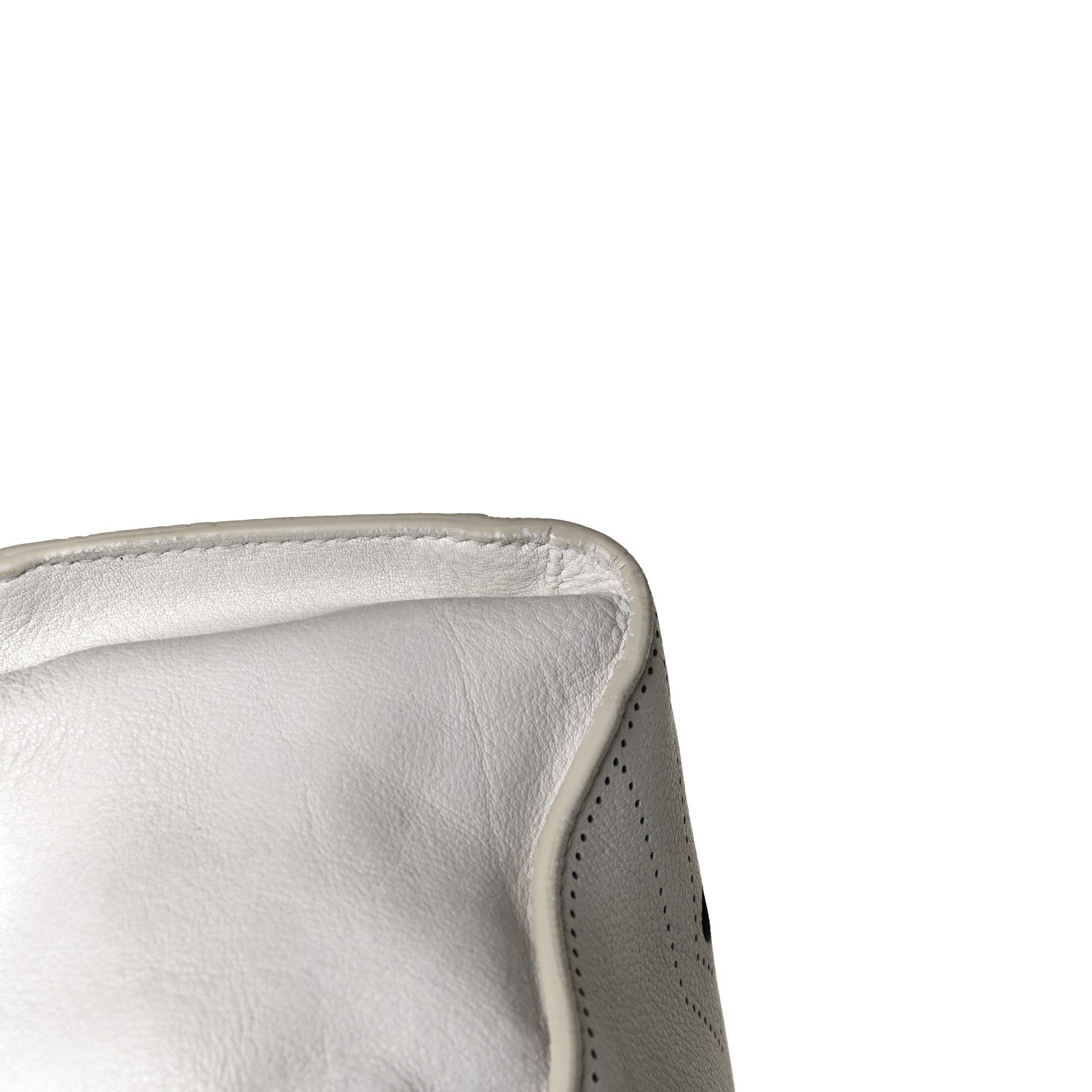 Balenciaga Veau Soyeux Perforated Blackout Hardware S City White 29 of 29
