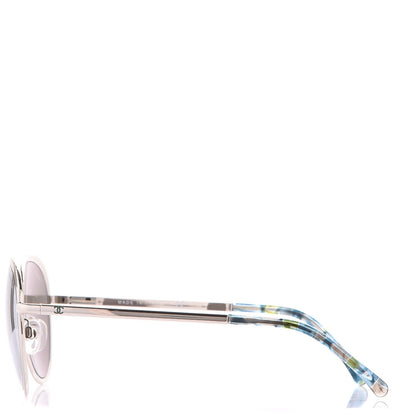 Chanel Round Spring Sunglasses 4206 Silver 3 of 10