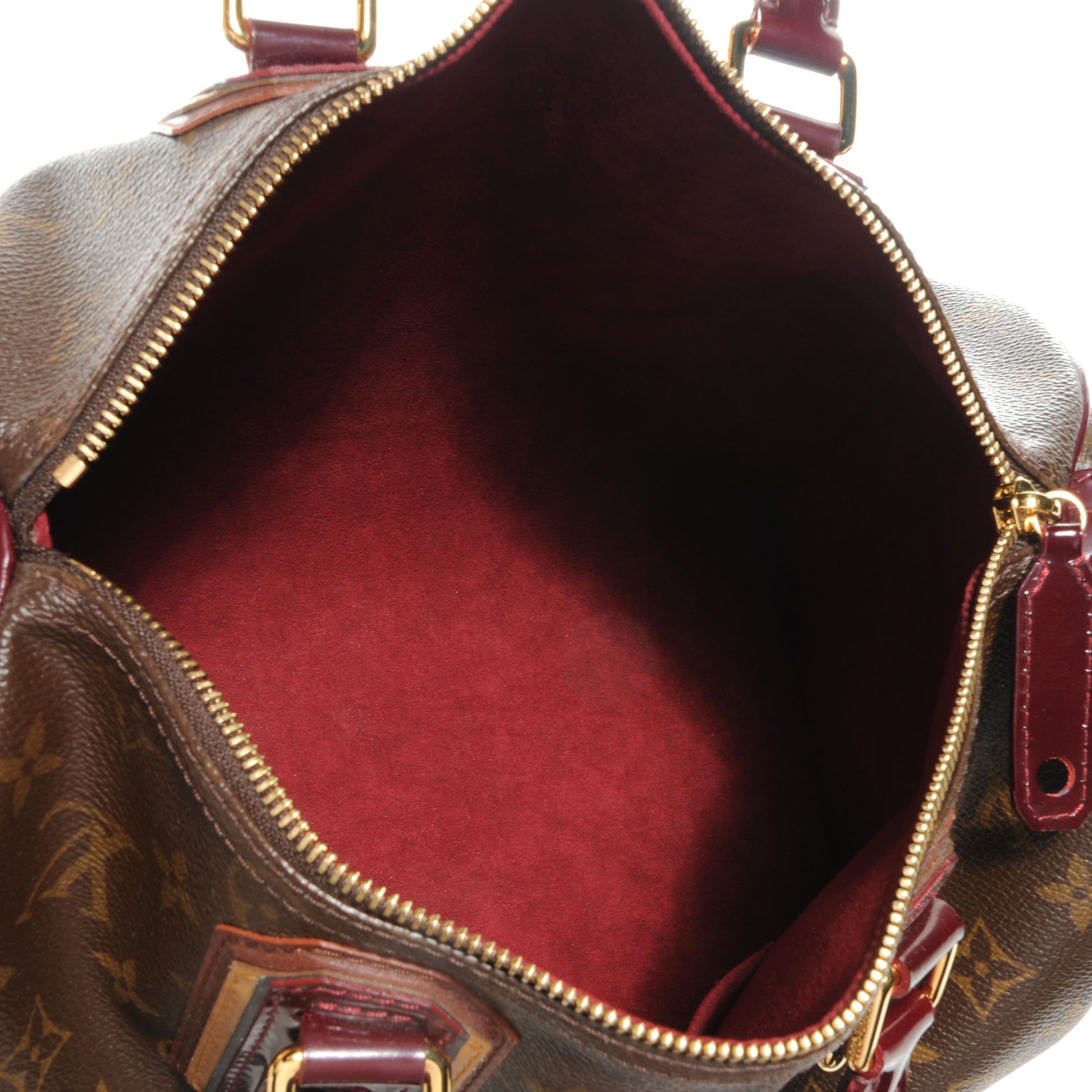Louis Vuitton Monogram Mirage Speedy 30 Bordeaux 5 of 7