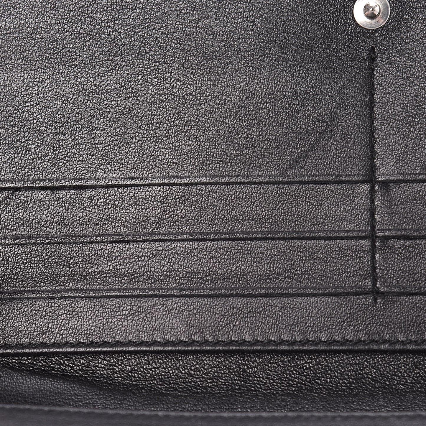 Patent Cannage Lady Dior Yen Wallet Black