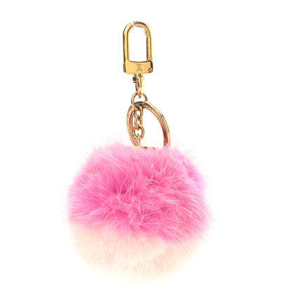 Louis Vuitton Mink Fluo Bubble Bag Charm Key Holder Pink 1 of 3